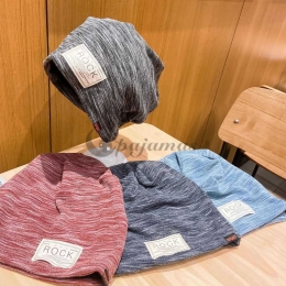 柔らかい かわいい ナイト キャップ カジュアル  肌触り抜群 コットン おしゃれ