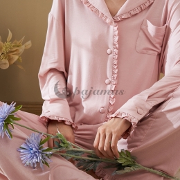 かわいい 長袖 パジャマ セット セクシー  気質♪ 肌触り 柔らかい きれいめ