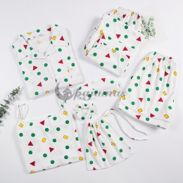 おしゃれ パジャマ セクシー ルームウェアセット 部屋着 気質溢れる♪ 肌に優しい コットン 幾何学模様