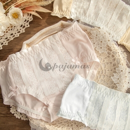 可愛い 下着 人気 セクシー パンツ リボン レース シンプル 清純 スウィート 柔らかい 肌に優しい