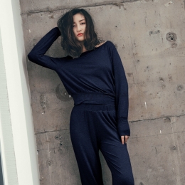 おしゃれ かわいい パジャマ セット長袖 セクシー 足首丈 シンプル  きれいめ   キュート