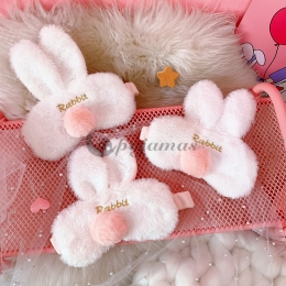 耳が痛くならない もこもこ アニマル  かわいい 動物 兎 アイマスク 小物